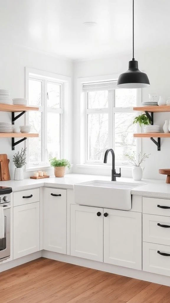 Bright Scandinavian-Inspired Kitchen
