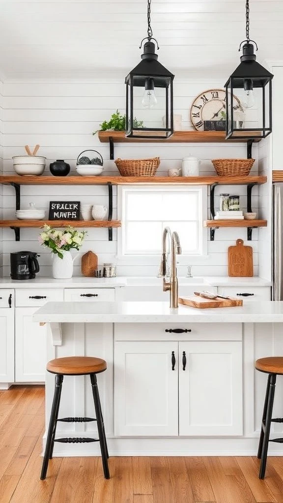 Cozy Farmhouse Kitchen with Character
