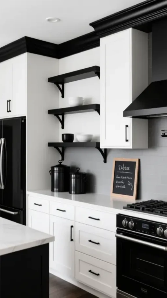 Current-Day Design With Dark Trim