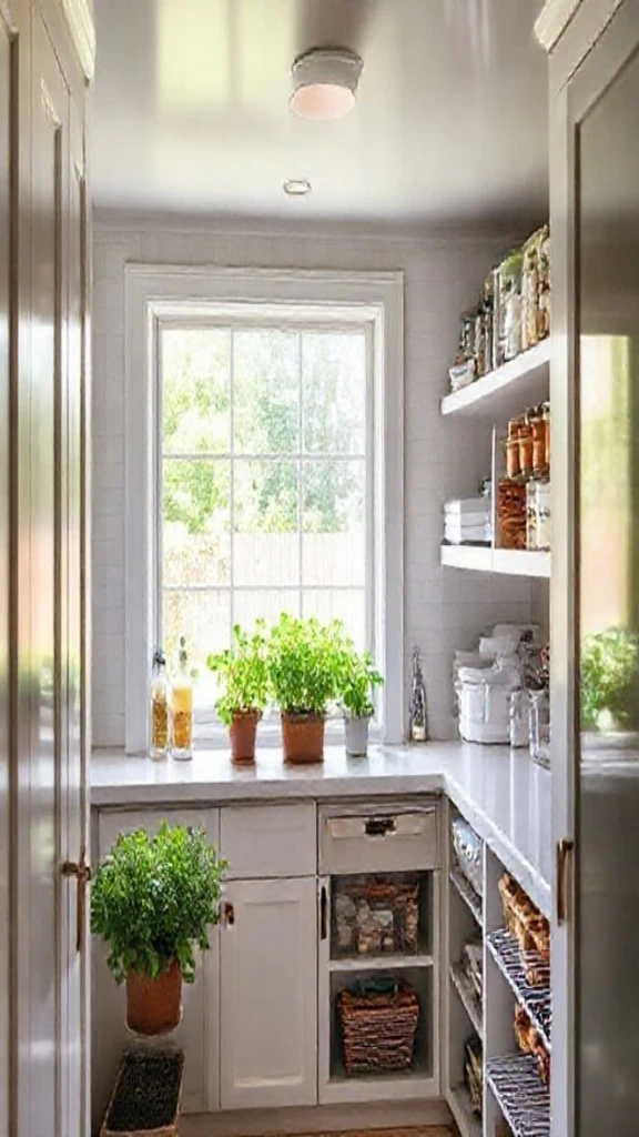 Large Storage With Natural Light And Outdoor Views
