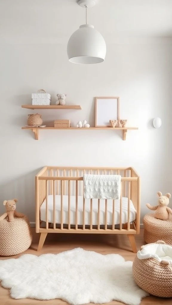 Nordic-Style Baby Girl Sanctuary
