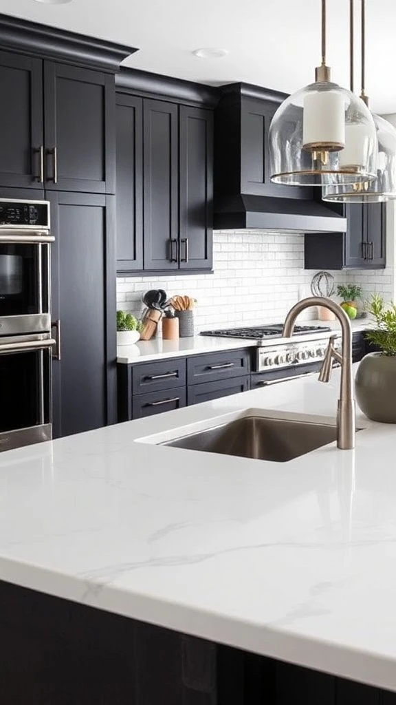 Textural Matte and Glossy Finish Mix
