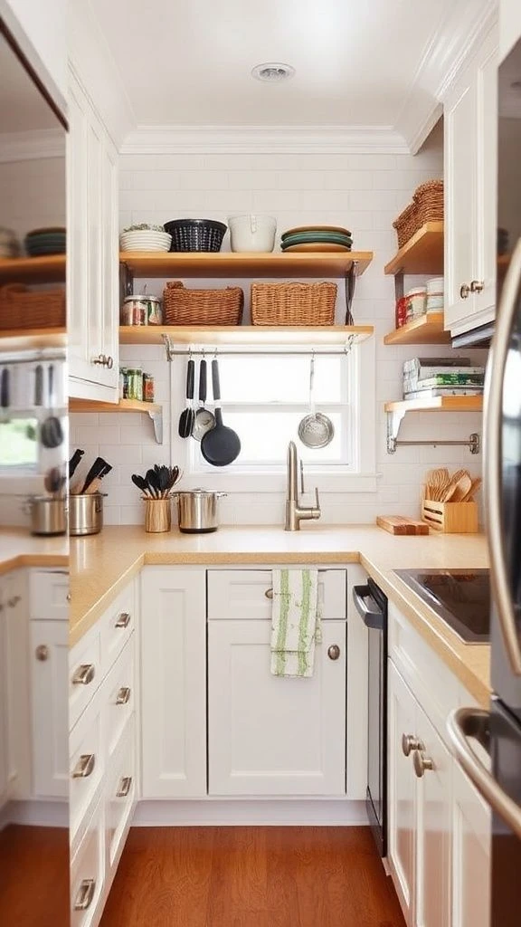 Clever Storage in a Very Small Galley