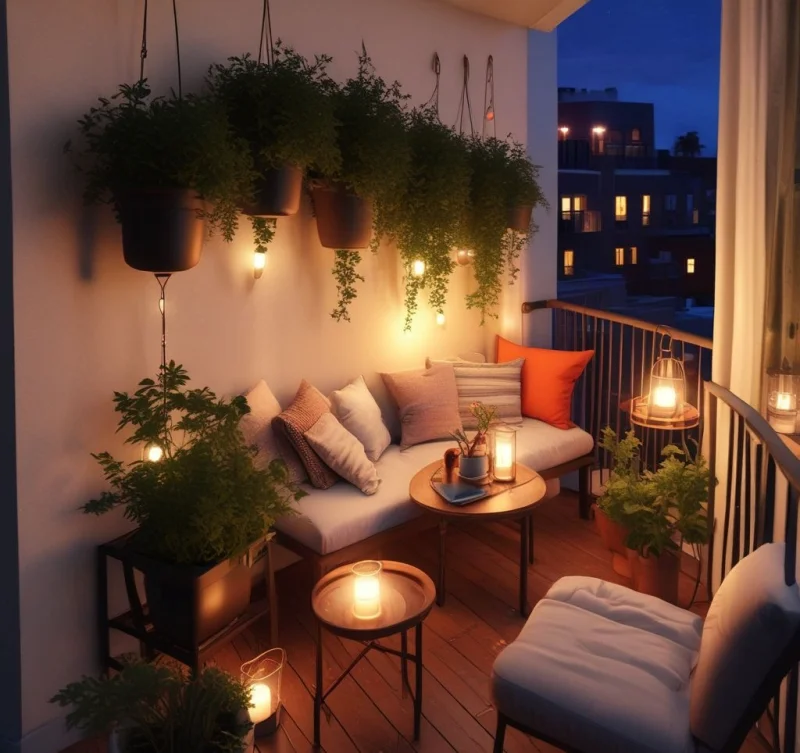 Design with Warm Evening Ambiance

