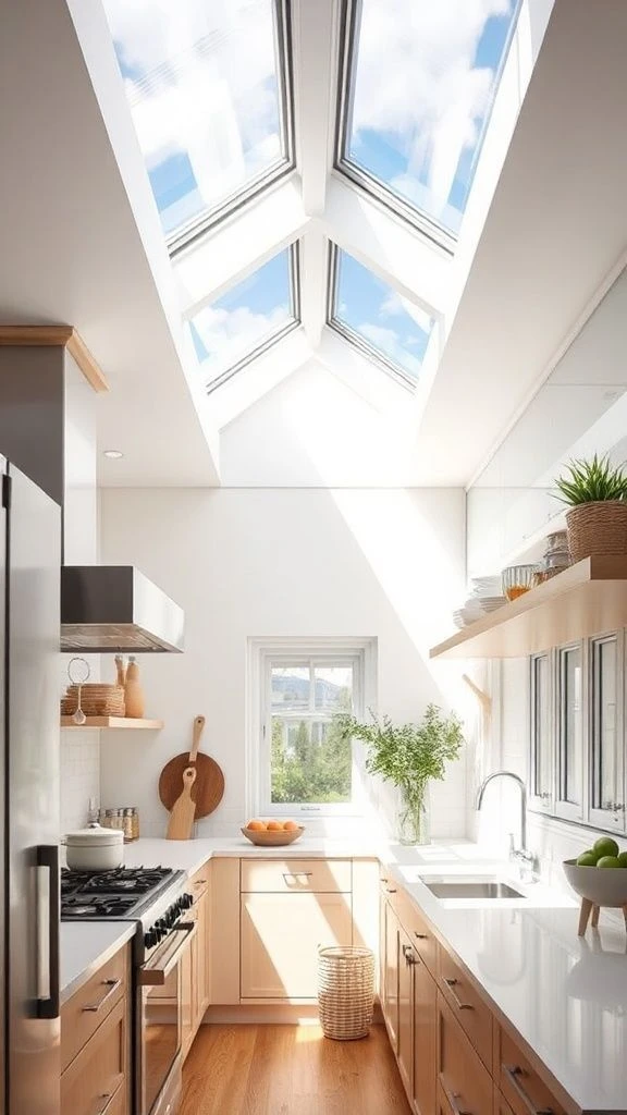 Natural Light from Above with Skylights