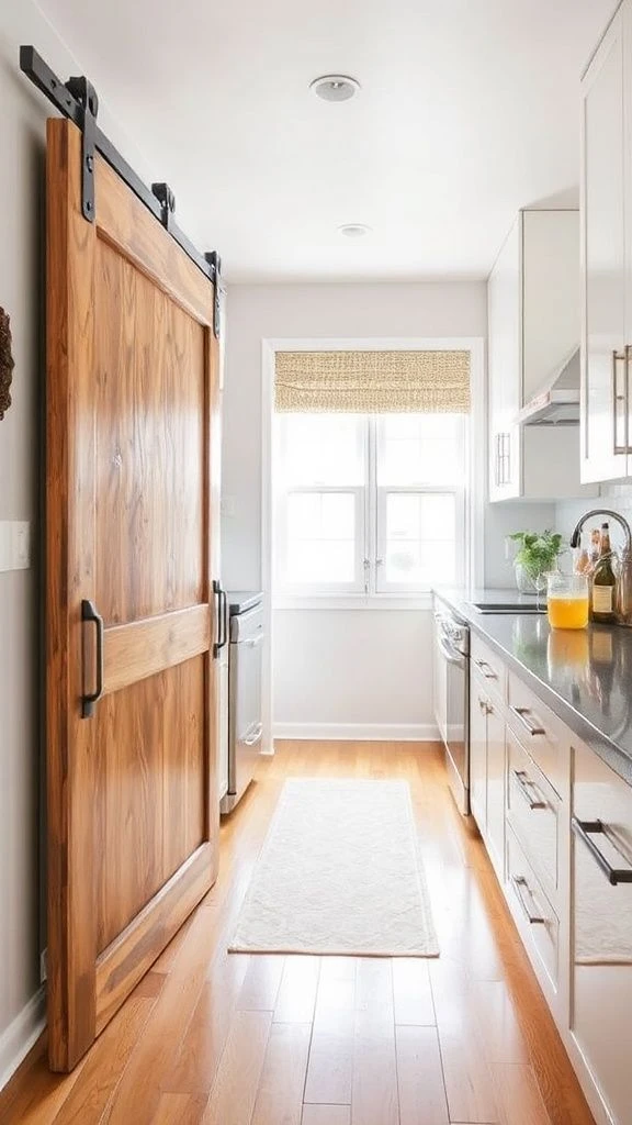 Space-Saving Sliding Door Entry