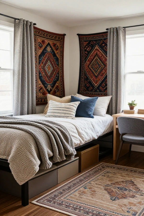 Add Texture with Cozy Textiles and Fabrics

