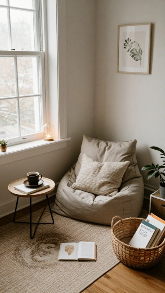 Create a Cozy Reading or Chill Corner