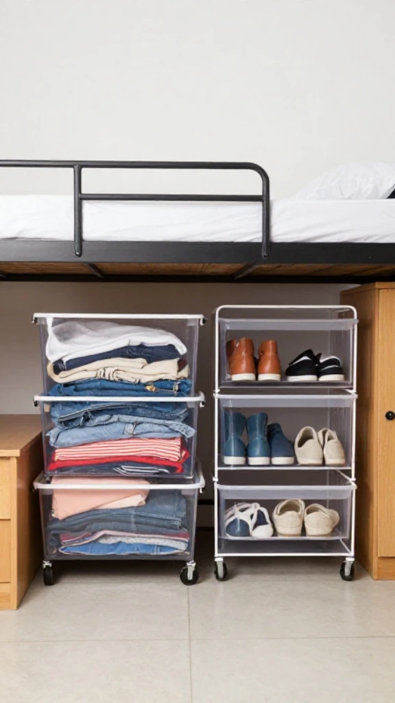 Invest in Under-Bed Storage Solutions