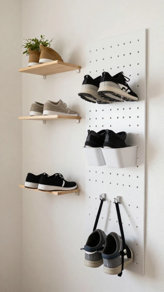 Maximize Vertical Space with Wall Storage