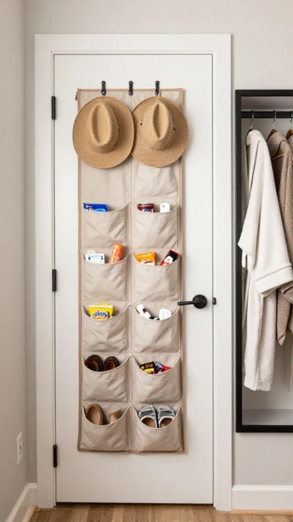 Utilize Door and Closet Space Creatively