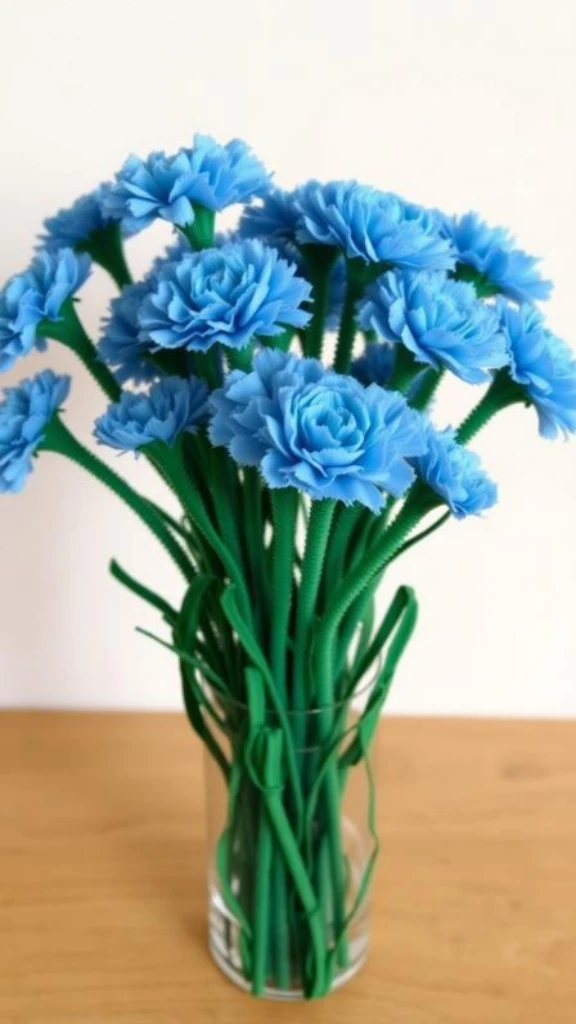 Blue Carnation-Style Ruffled Creations