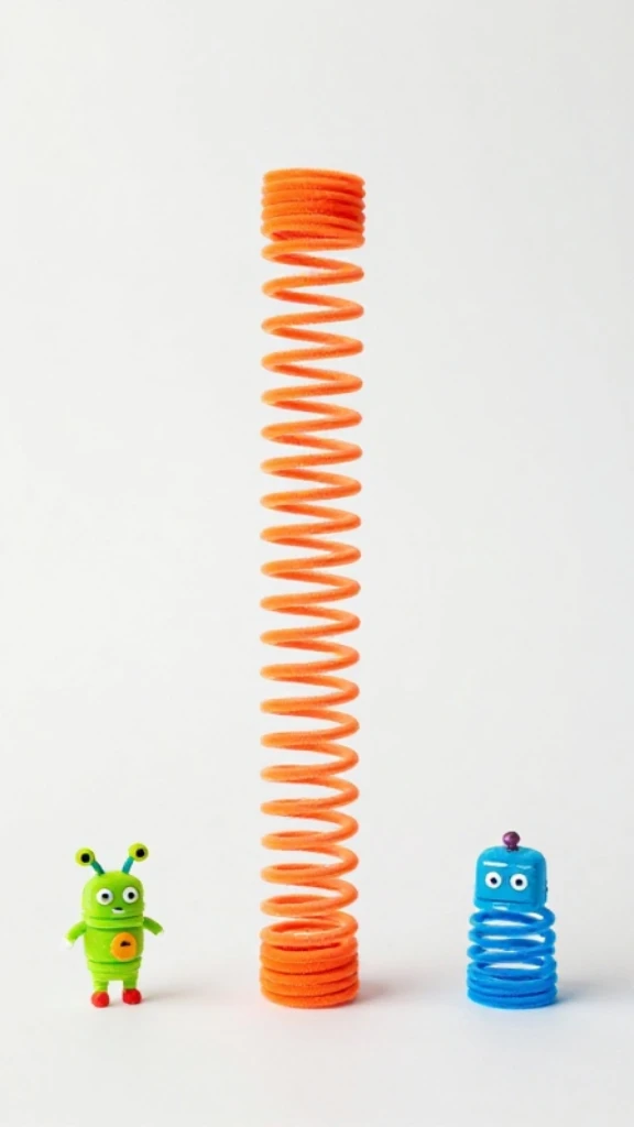 Bouncy Pipe Cleaner Springs
