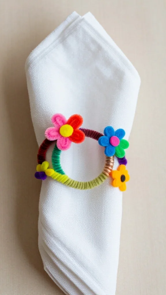 Colorful Napkin Rings