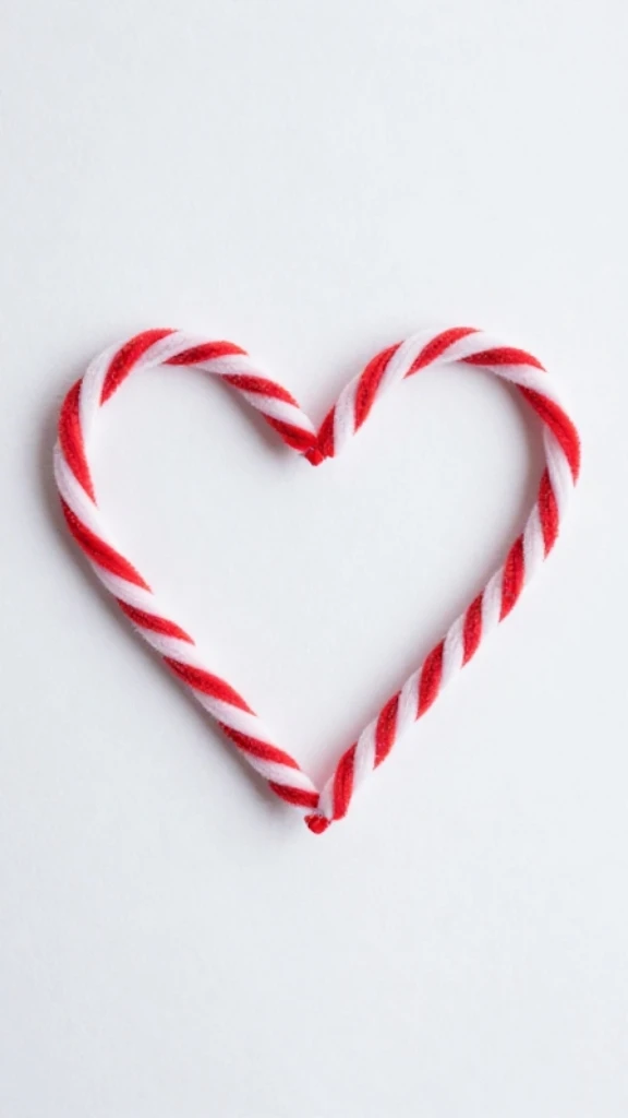 Elegant Pipe Cleaner Hearts