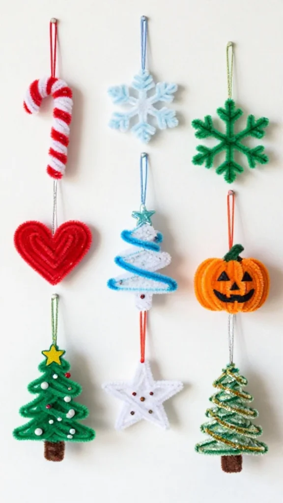 Festive Holiday Ornaments