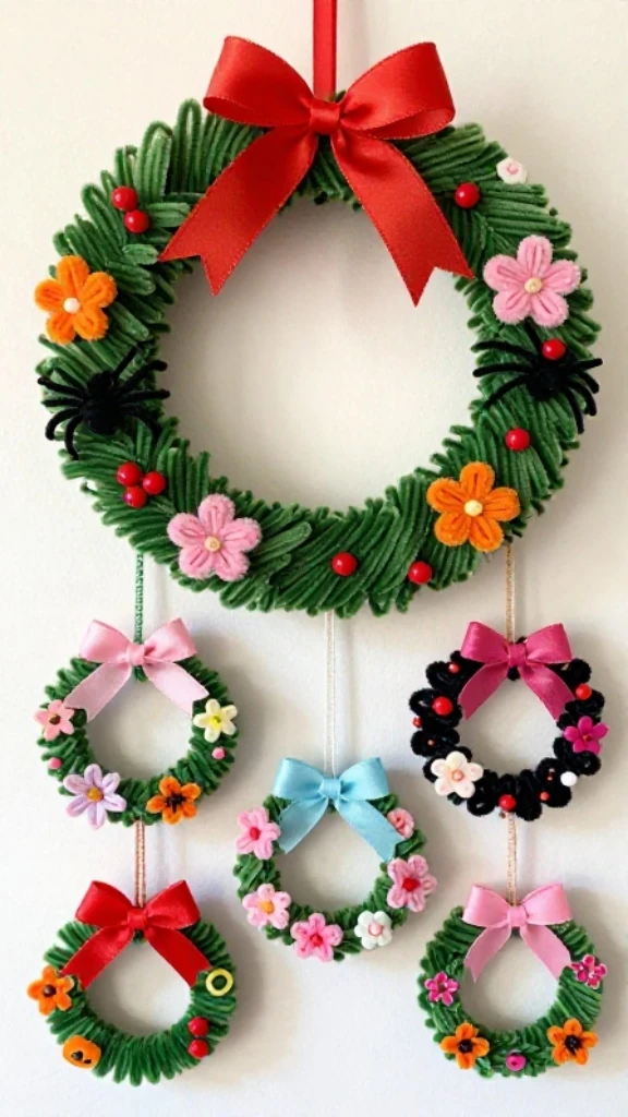Festive Holiday Wreaths