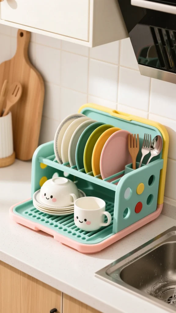 Foldable Dish Rack