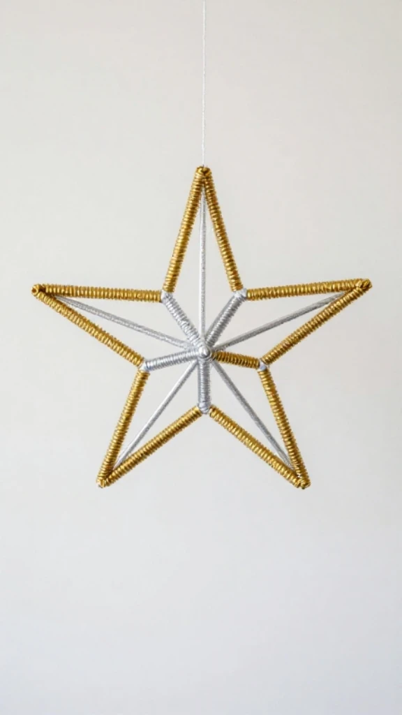 Magical Pipe Cleaner Stars