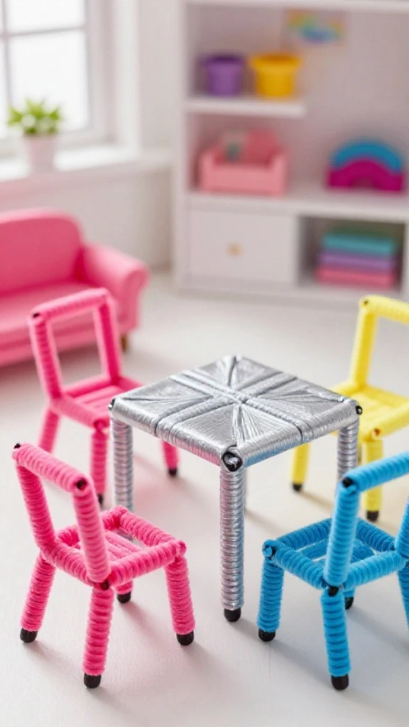 Miniature Furniture for Dolls