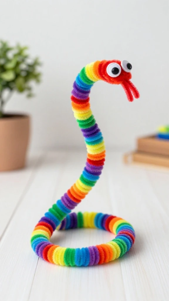 Rainbow Spiral Snakes