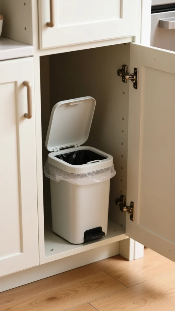 Slim Trash Can