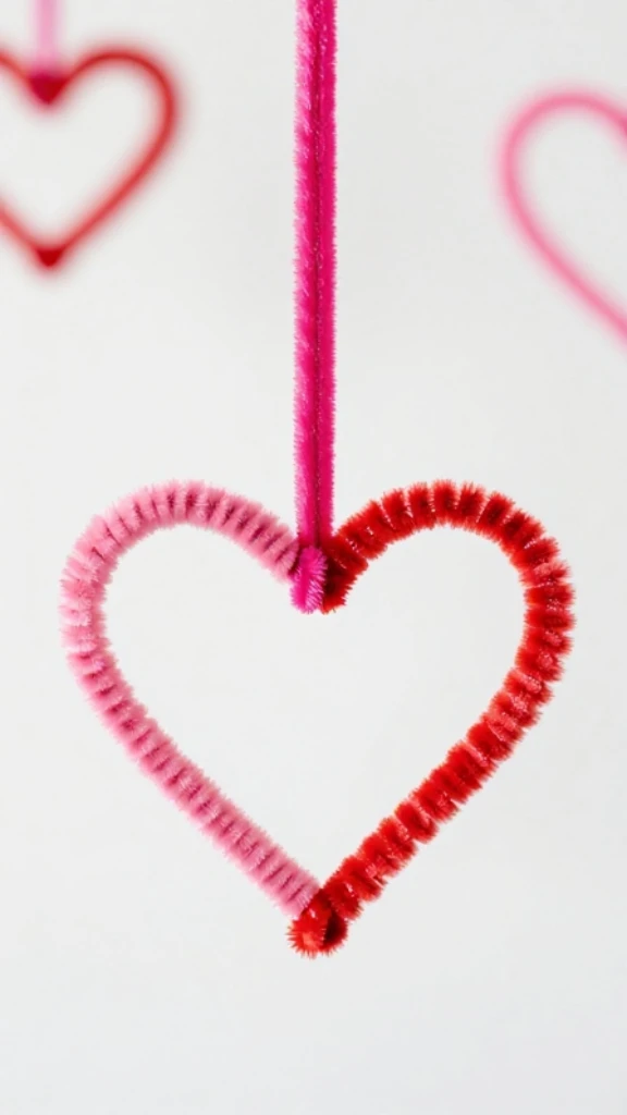 Twisted Heart Decorations