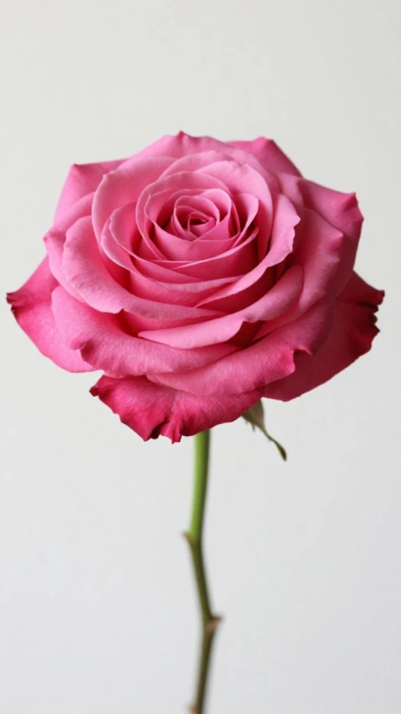 Twisted Stem Garden Roses