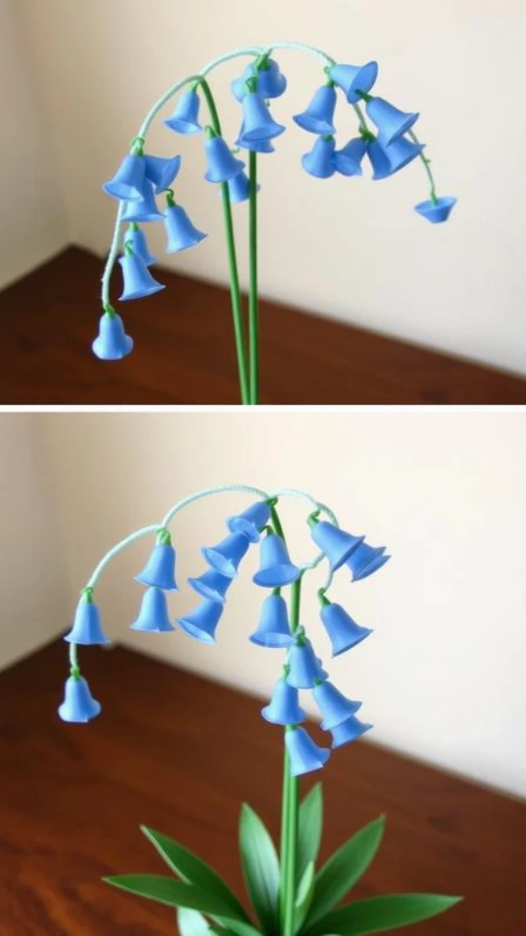 Whispering Blue Bell Flowers