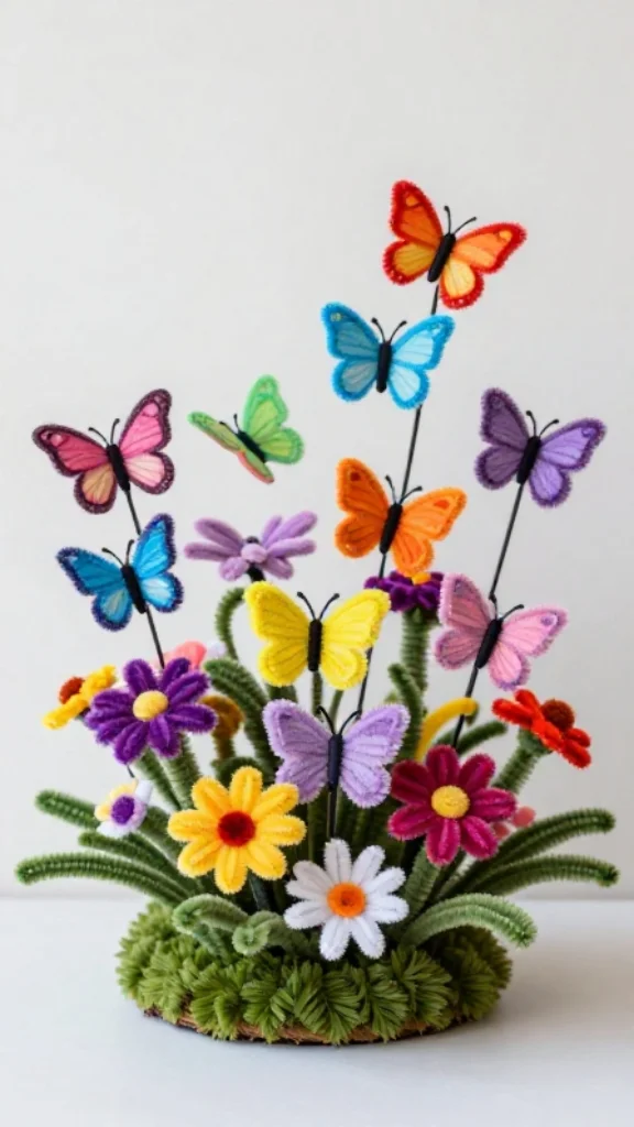Butterfly Garden Display
