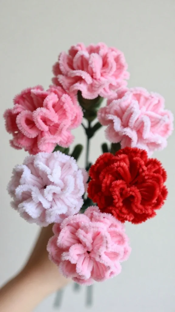 Carnation Pom-Poms

