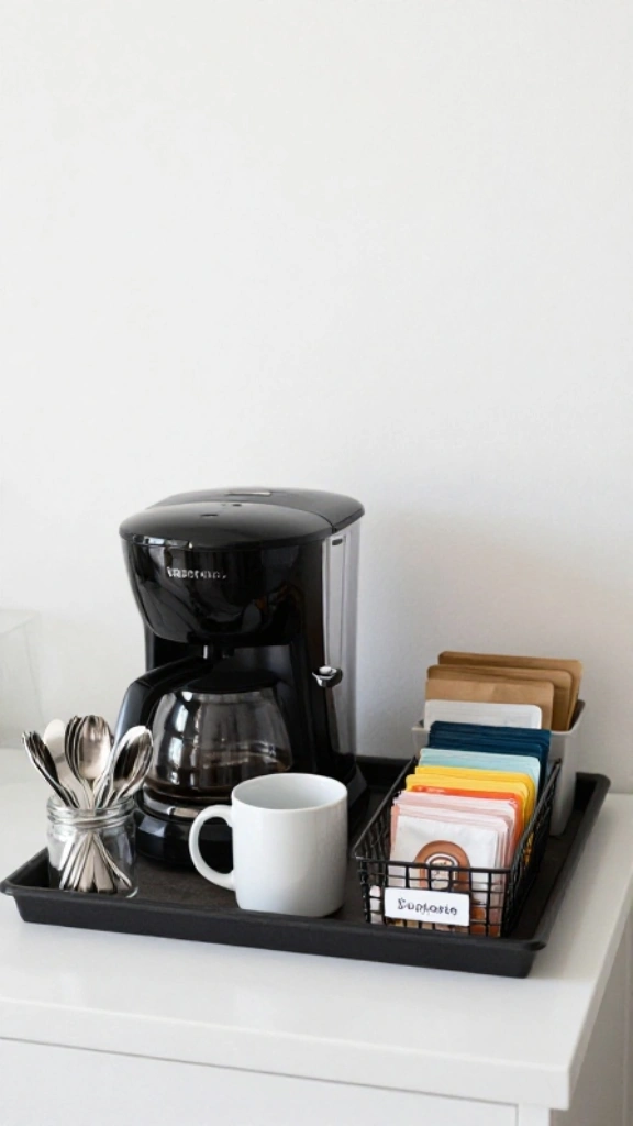 Create a Coffee or Snack Station