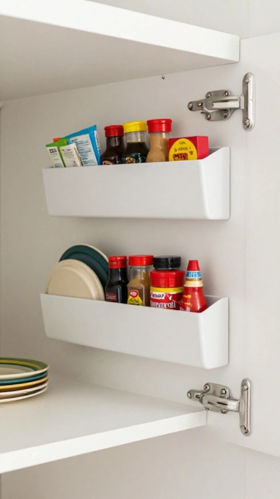 Use the Inside of Cabinet Doors