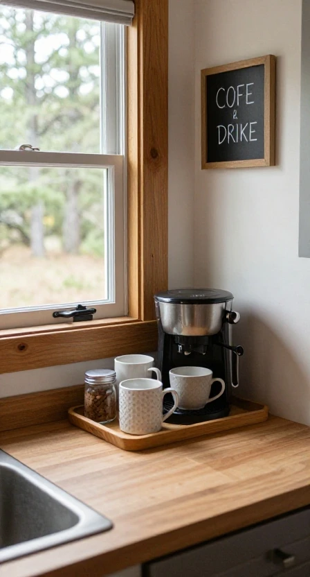Create a Coffee or Drink Station