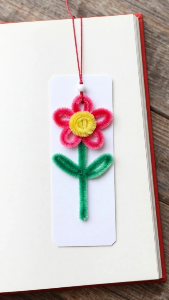 Flower Bookmark