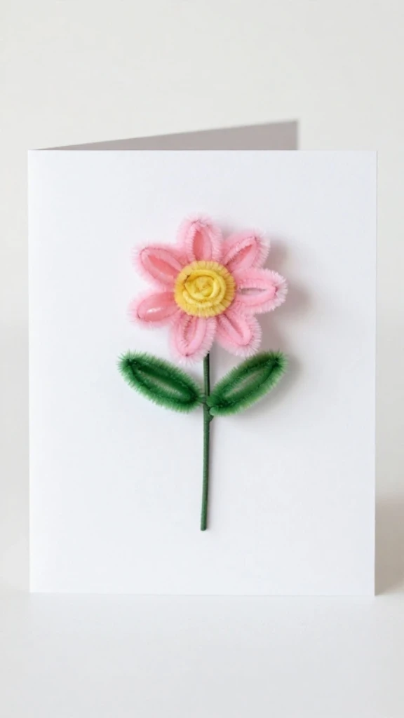 Flower Greeting Card Topper