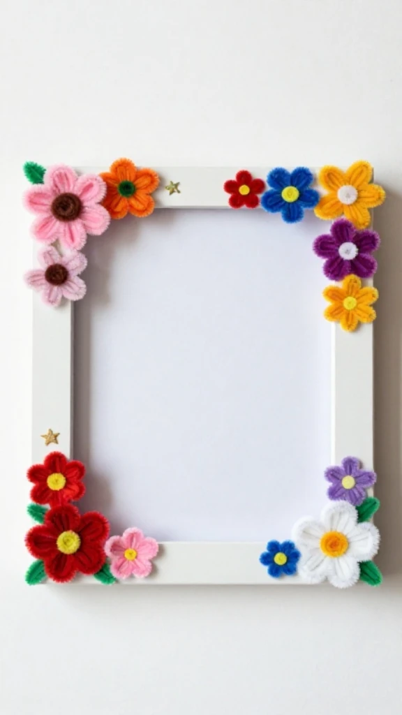 Flower Photo Frame Decoration