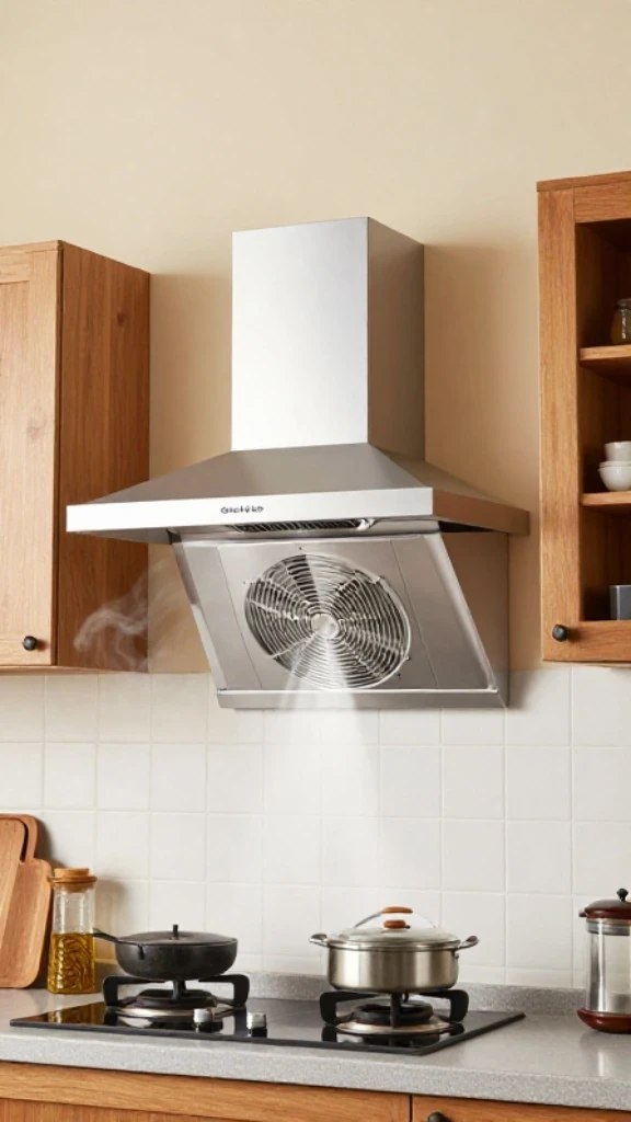 Install a Compact Chimney or Exhaust Fan