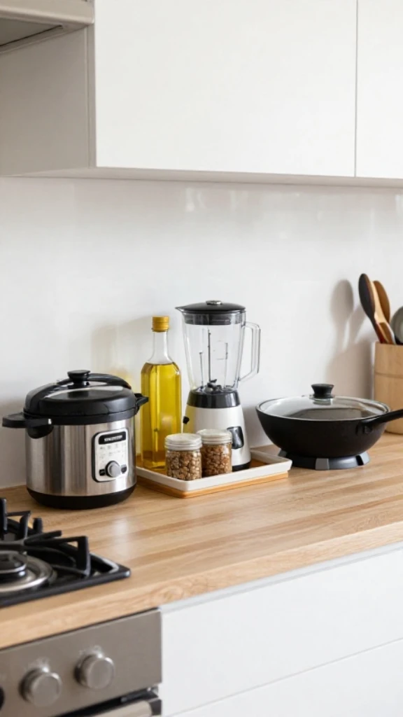 Keep Counters Clean and Clutter-Free