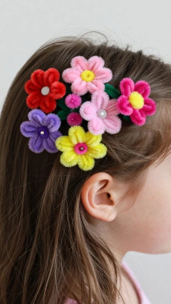 Mini Flower Hair Accessories