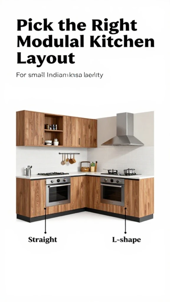 Pick the Right Modular Kitchen Layout