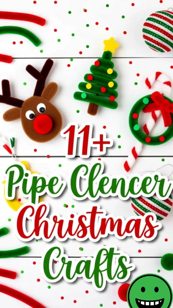 Pipe Cleaner Christmas Crafts