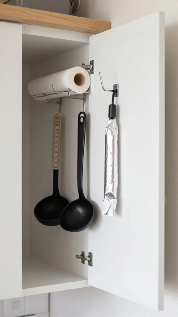 Use the Inside of Cabinet Doors