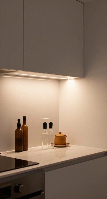 Add Under-Cabinet Lighting
