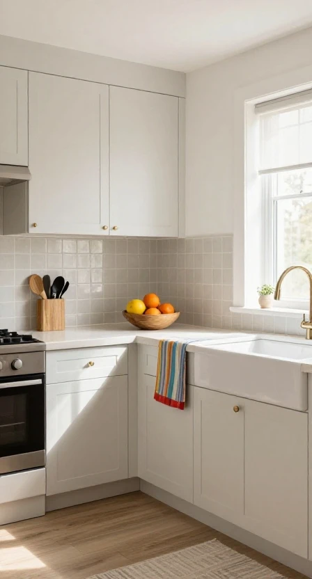 Choose Light Colors to Open Up the Space
