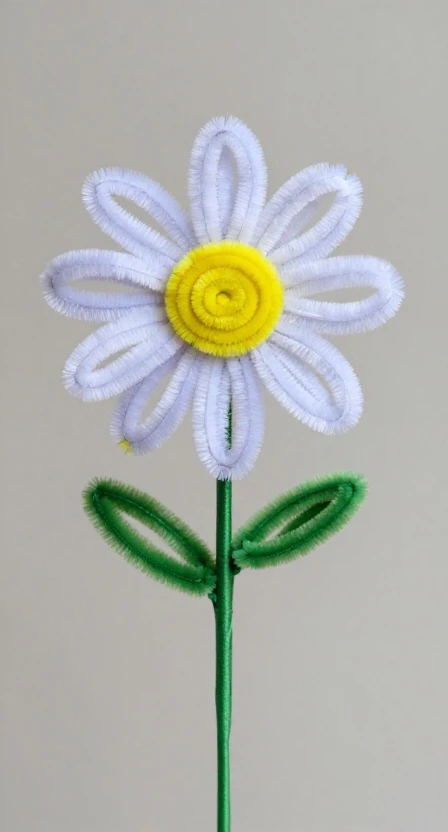 Daisy with Looped Petals
