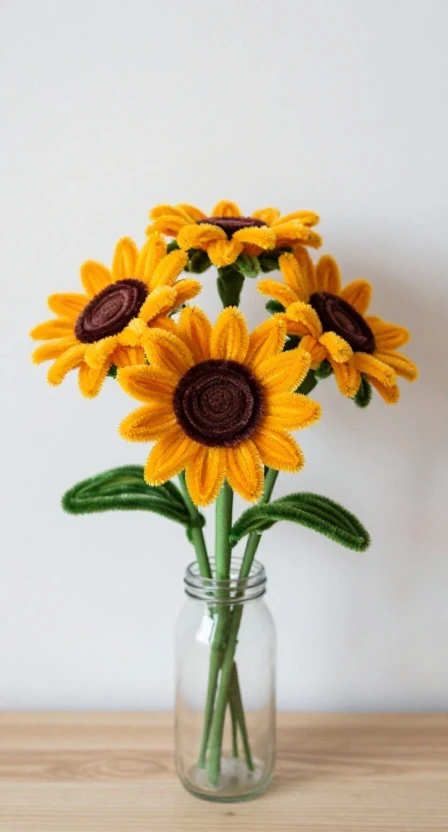 Sunflower Bouquet in a Vase
