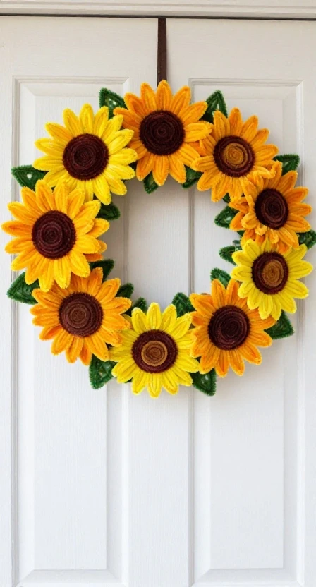 Sunflower Wreath

