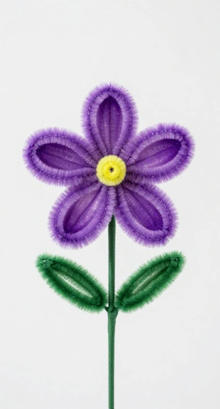 Five-Petal Purple Blossom