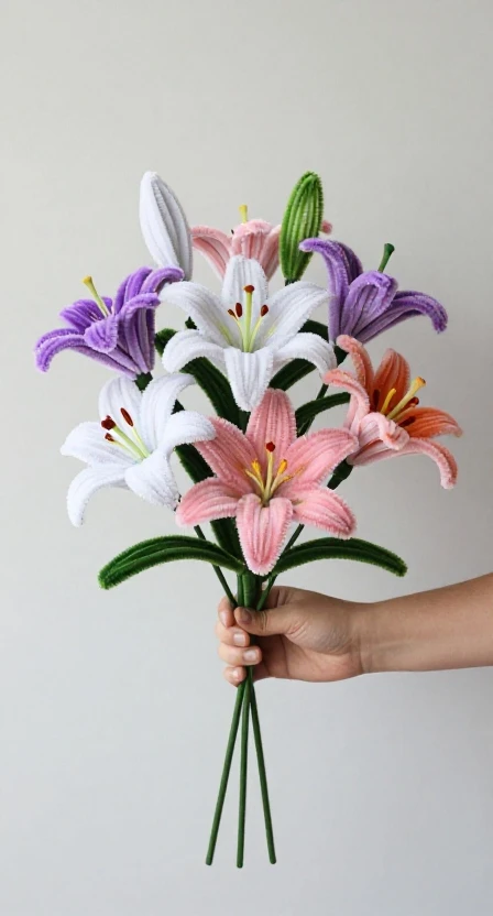Making a Full Bouquet
